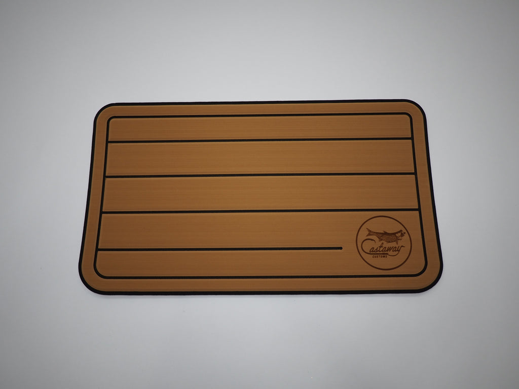 YETI Tundra 45 - Mocha / Black Faux Teak w/ Laser Logo