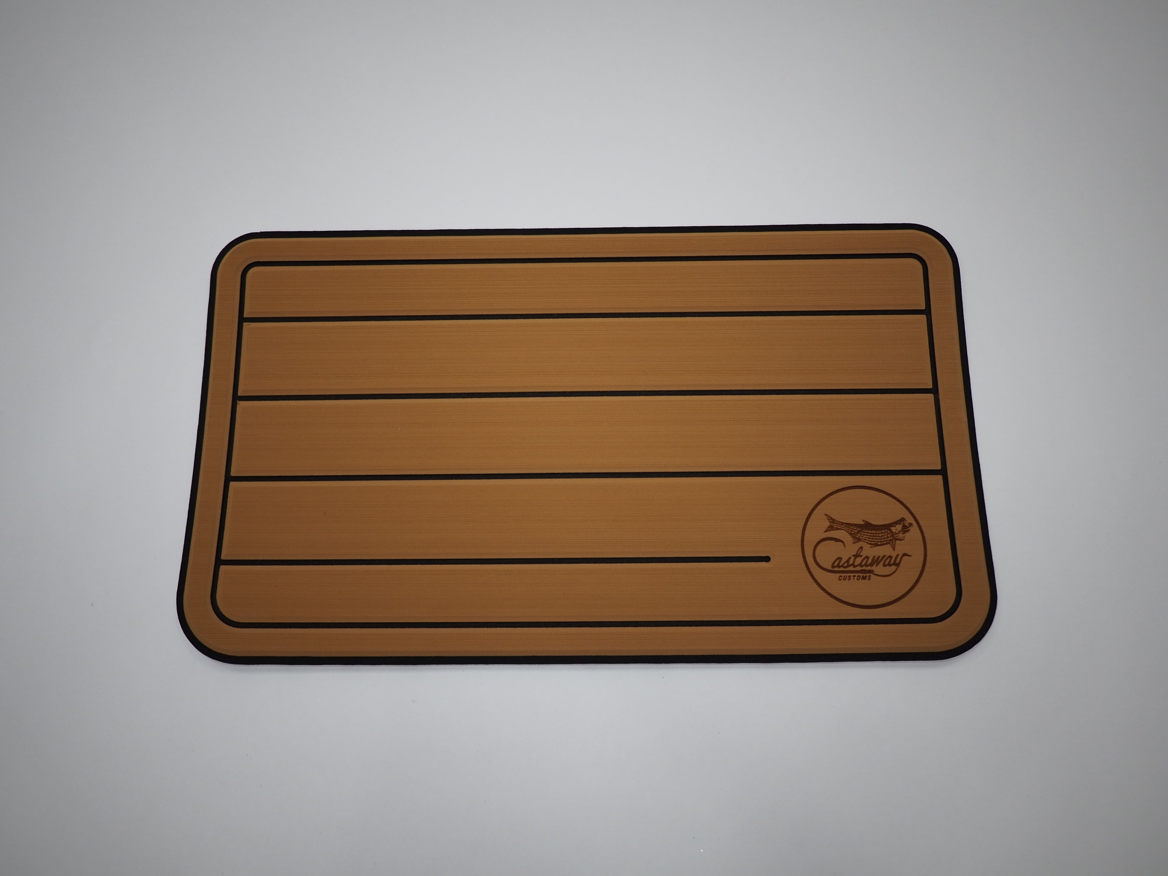 YETI Tundra 45 - Mocha / Black Faux Teak w/ Laser Logo