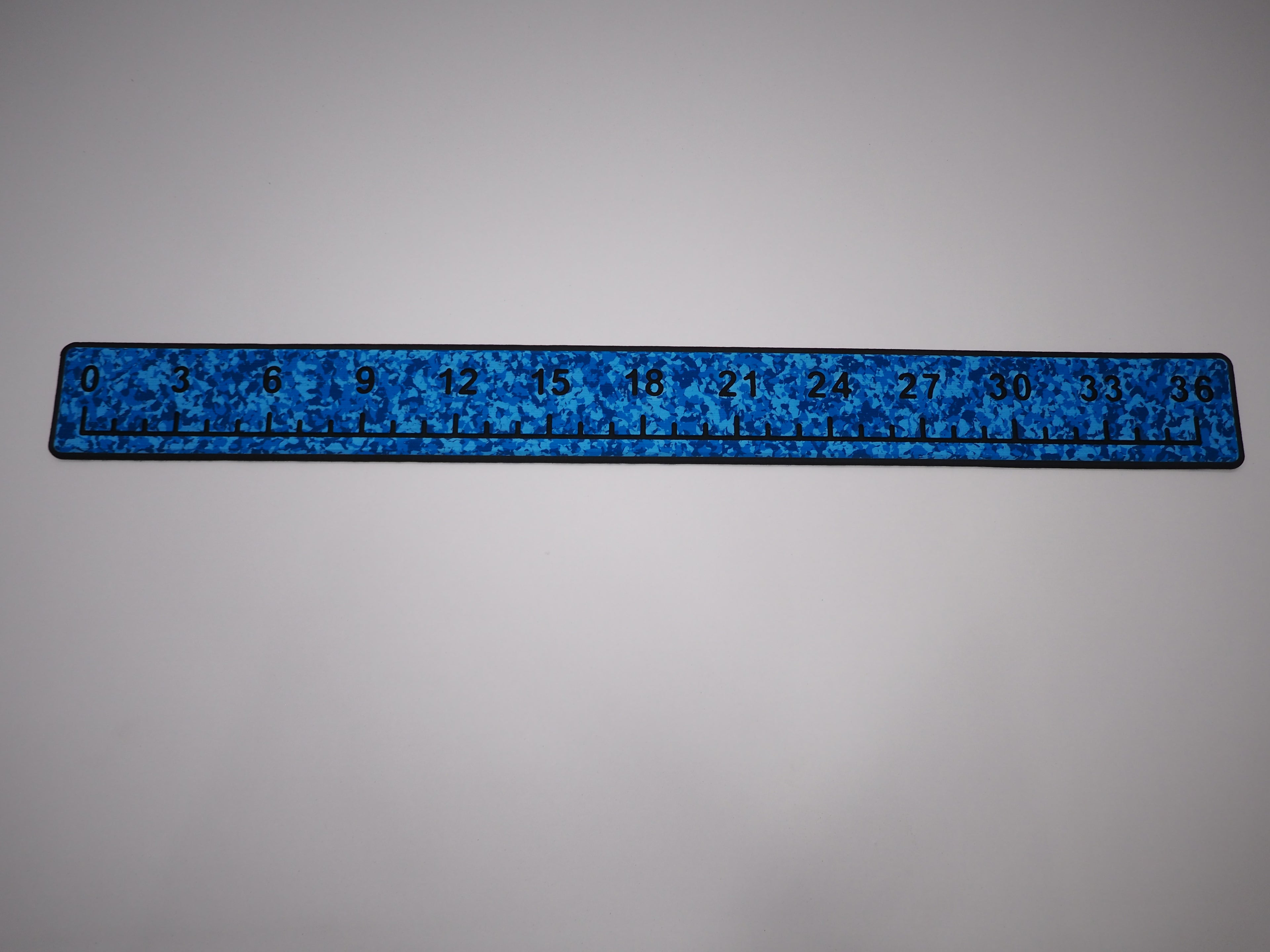 36" SeaDek Fish Ruler - Aqua Camo / Black