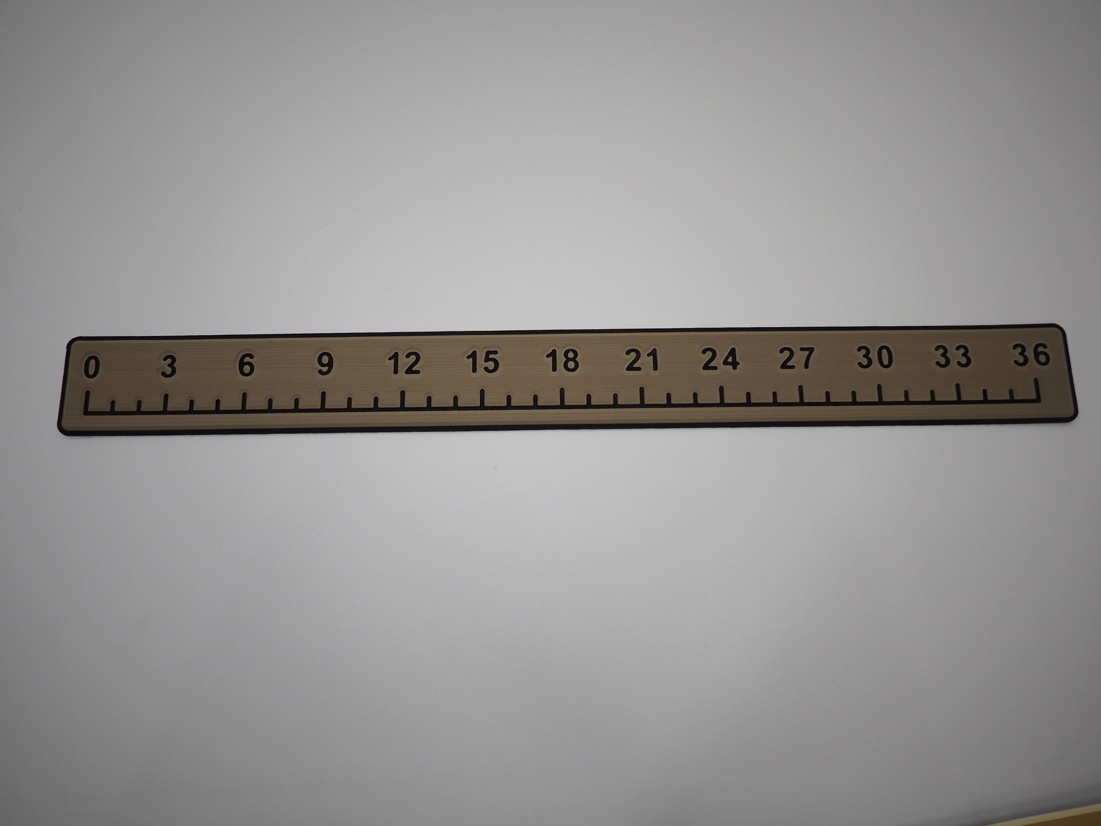 36" SeaDek Fish Ruler - Dune / Black