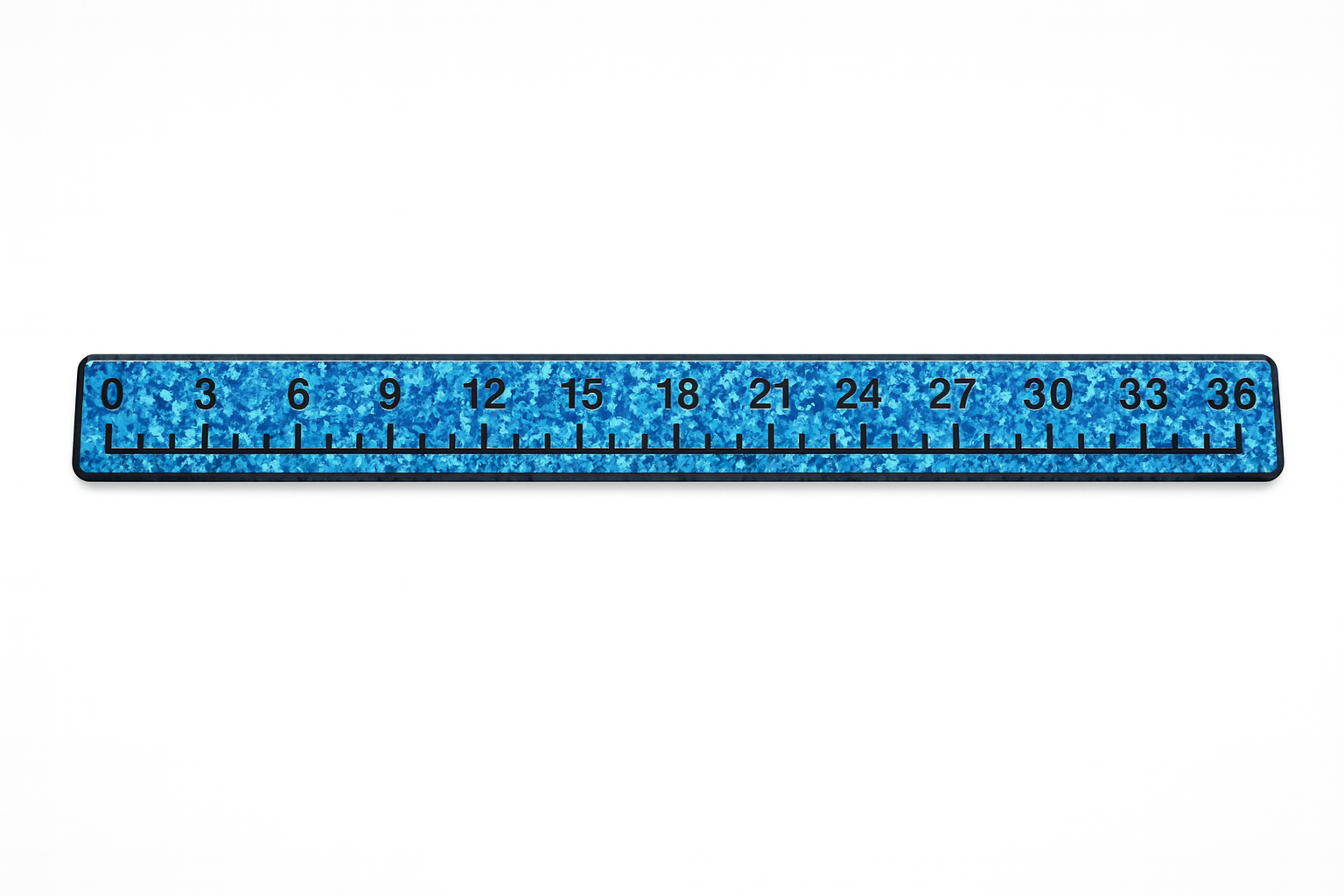 36" SeaDek Fish Ruler - Aqua Camo / Black