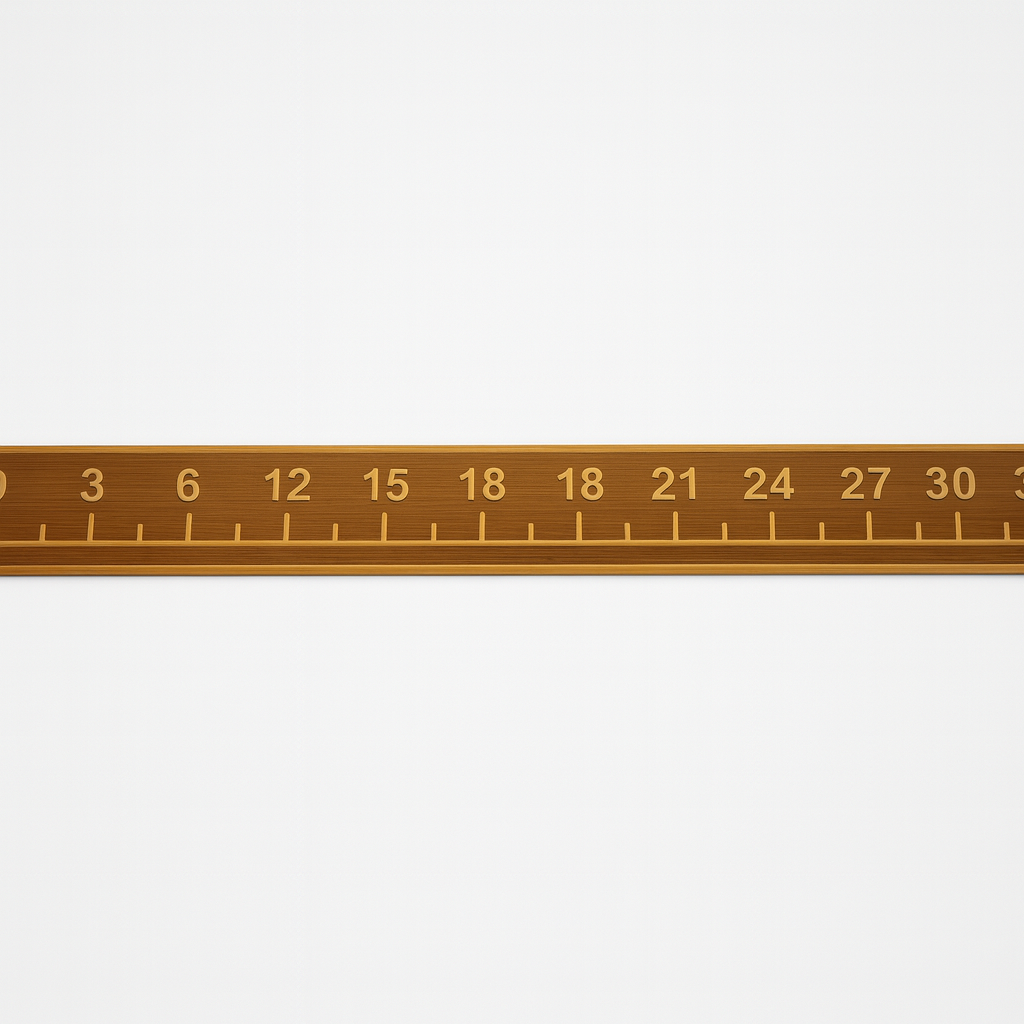 36" SeaDek Fish Ruler - Mocha / Camel